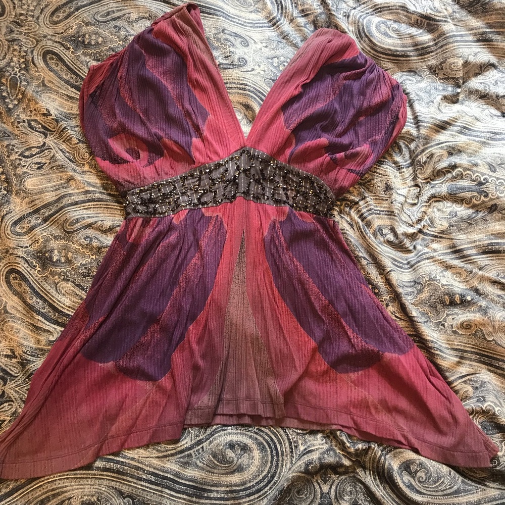Free People sequin tunic
